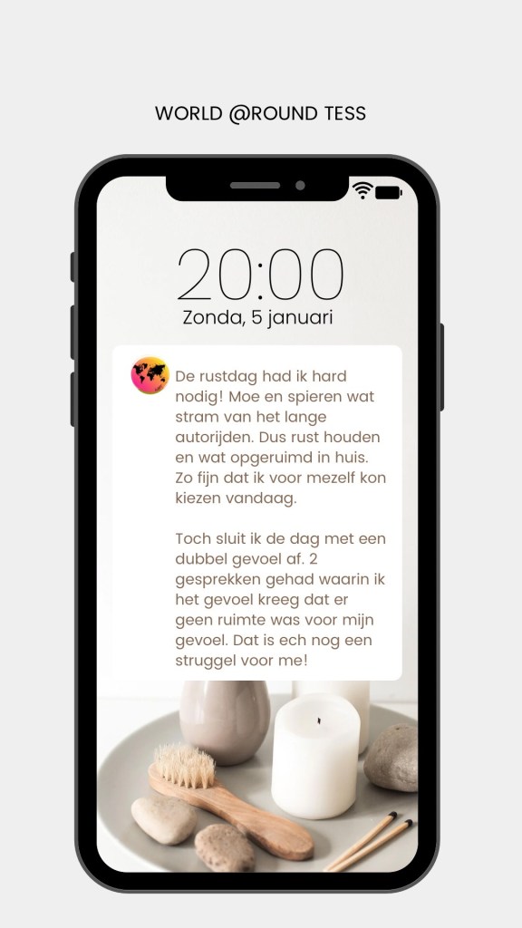 Hoe ik een fijne rustdag toch met een dubbel gevoel&nbsp;afsloot?